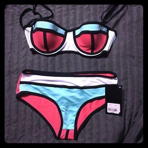 Sexy Color Block Bikini! From Lovers! NWT